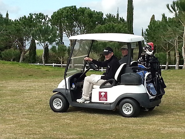 Fraser and Eamon buggy bound around the Oceanico Victoria course.