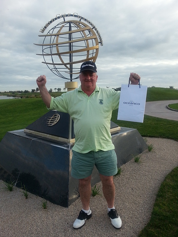 Legendary Kingsbarns caddy Joe Duddy makes it two Oceanico polo shirts in three events with his five point Stableford success at the Victoria Course.