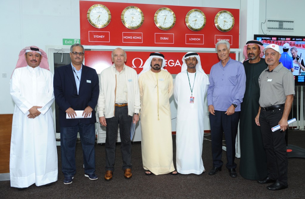 The MENA Tour trustees at the announcement the 2014 MENA Tour has retained all 10 events from last season.