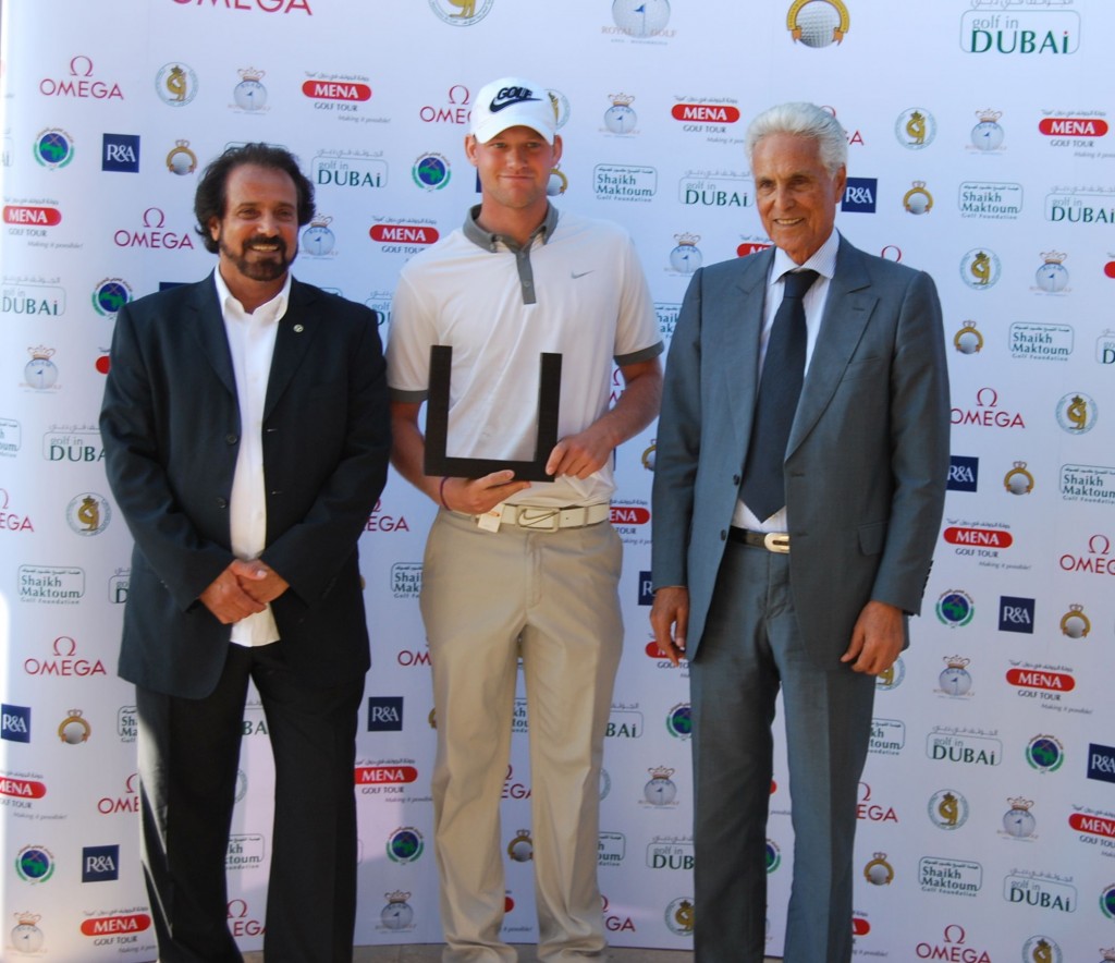 Londoner Joshua White leads from start to finish to captured first 2014 MENA Tour event in Morocco.