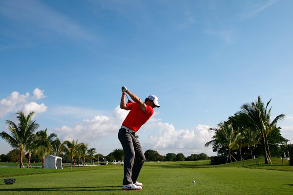 Rory McIlroy has all photos of Tiger Woods removed from his villa. (Photo - Fran Caffrey/www.golffile.ie)