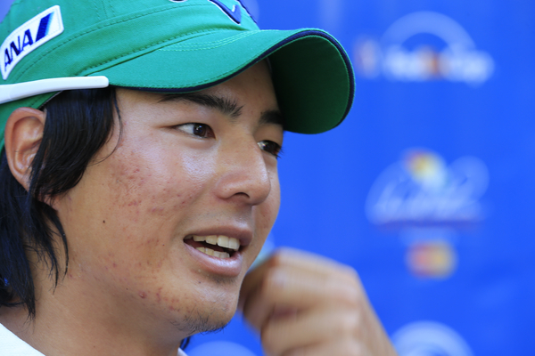 Japan's Ryo Ishikawa in a good position to break his victory drought on the PGA Tour. (Photo - Fran Caffrey/www.golffile.ie)
