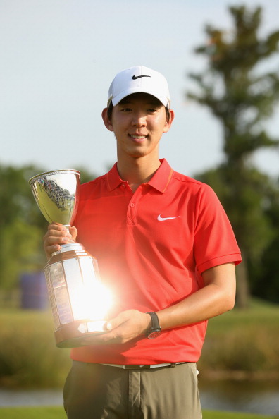 Noh Seung-yul dedicates his maiden PGA Tour success to the victims of the South Korean ferry disaster.