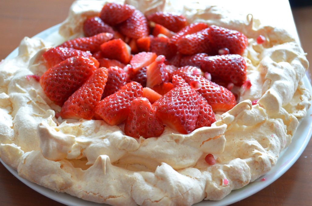 Australia's famed desert - Pavlova - but then Mrs Scott has no confidence in Augusta chefs that the item will appear as pictured.