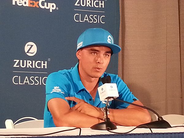 Rickie Fowler considering  joining Patrick Reed in this year's Scottish Open at Royal Aberdeen.  (Photo - www.golfbytourmiss.com)