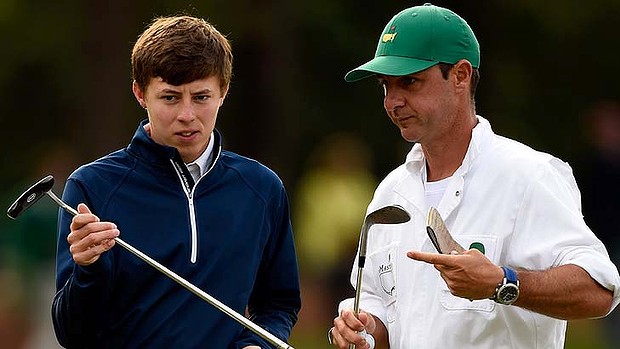 Belfast-born caddy Ricky Elliott 'steps' forward after Augusta National's bizarre ruling to ban the normal caddy to the US Amateur champion.
