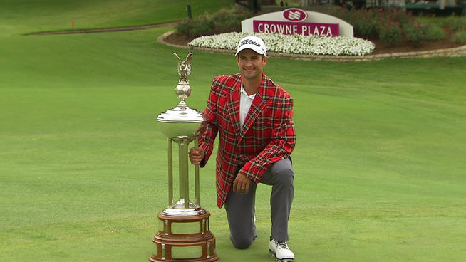 Adam Scott makes it four wins in the Lone Star State with victory in the Colonial Invitational.