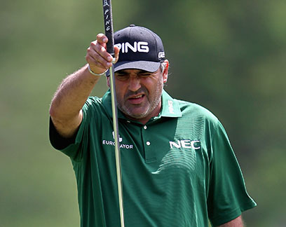 Double Major winning Angel Cabrera leads by one shot after the first round of the Wells Fargo Championship. (Photo - www.pgatour.com)