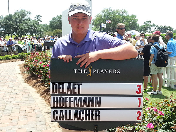 Stephen Gallacher in good company shooting a 70 on his debut in the Players Championship. (Photo - www.golfbytourmiss.com)
