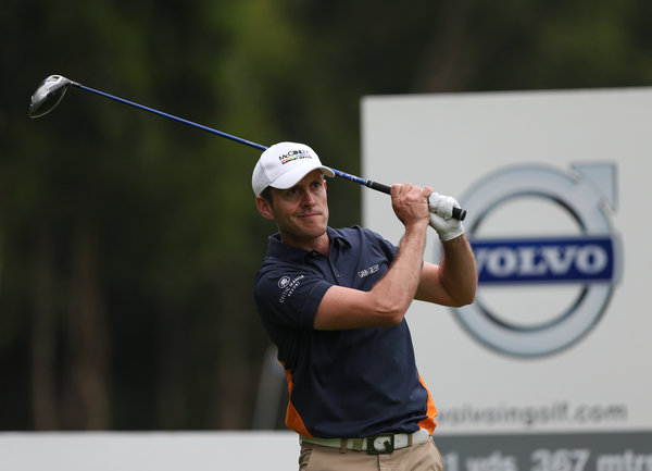 Stuart Manley sets the pace in the first round of the 2014 U.S. Open qualifier at Walton Heath. (Photo - David Lloyd/www.golffile.ie)