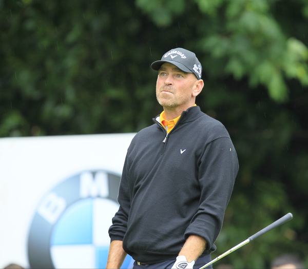 Thomas Bjorn storms five shots clear on day three of the 2014 BMW PGA Championship. (Photo - Stuart Adams/www.golftourimages.com)