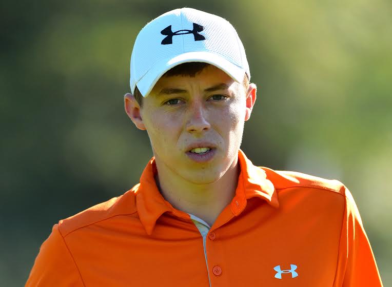 Rookie pro Matthew Fitzpatrick signs on with Golf in Dubai.