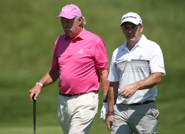 Paul McGinley and good friend Paul McGinley competing in last week's French Open pro-am and a day before McGinley withdrew from the tournament proper. (Photo - David Lloyd/www.golffile.ie)
