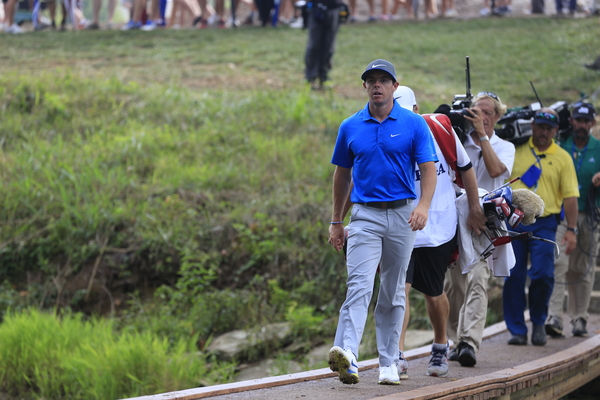 Rory McIlroy continues to lead a chasing pack with one round to play in the 96th PGA Championship. (Photo - Eoin Clarke/www.golffile.ie)