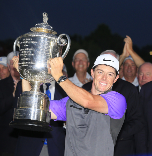 Rory McIlroy becomes the fourth youngest player in the history of the game to win four Majors. (Photo - Eoin Clarke/www.golffile.ie)