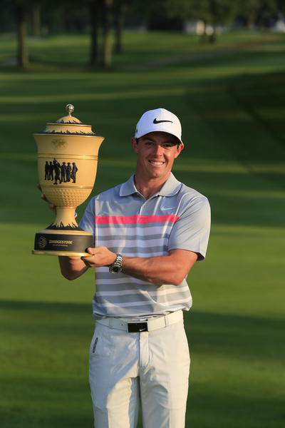 Rory McIlroy wins back-to-back adding a first WGC title to his first Open Championship success. (Photo - Eoin Clarke/www.golffile.ie)