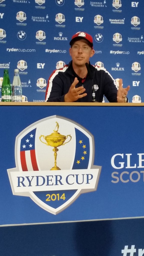 Hunter Mahan disputes Europe's Ryder Cup domination results from better team bonding.  (Photo - www.golfbytourmiss.com)