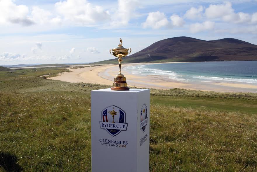The Ryder Cup visits the Isle of Harris Golf Club.