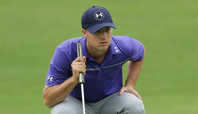 Jordan Spieth leads the opening round of the Australian Open. (Photo - www.ausopengolf.com)