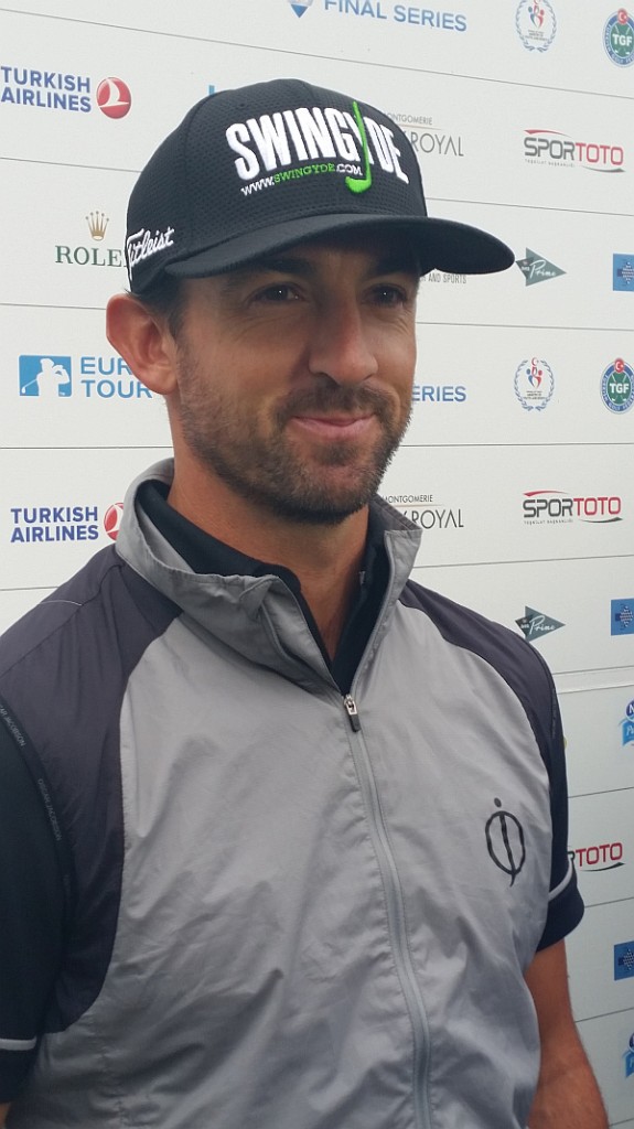 Aussie Wade Ormsby on top in his 200th Tour event at the Turkish Airlines Open.  (Photo - www.golfbytourmiss.com)