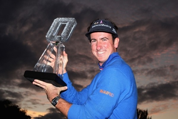 Spain's Gonzalo Fernandez-Castano - the last player to win the British Masters in 2008.