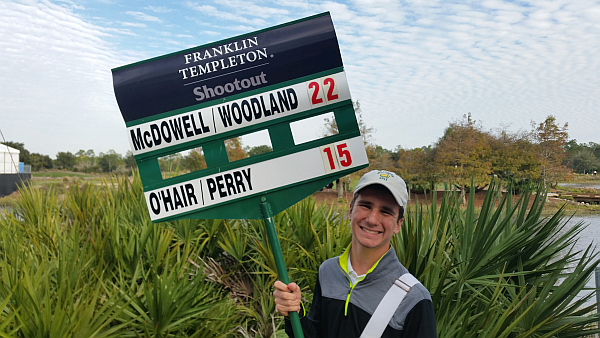 The combination of Graeme McDowell and Gary Woodland move into second place at 22-under par in the Frankin Templeton Shootout. (Photo - www.golfbytourmiss.com)