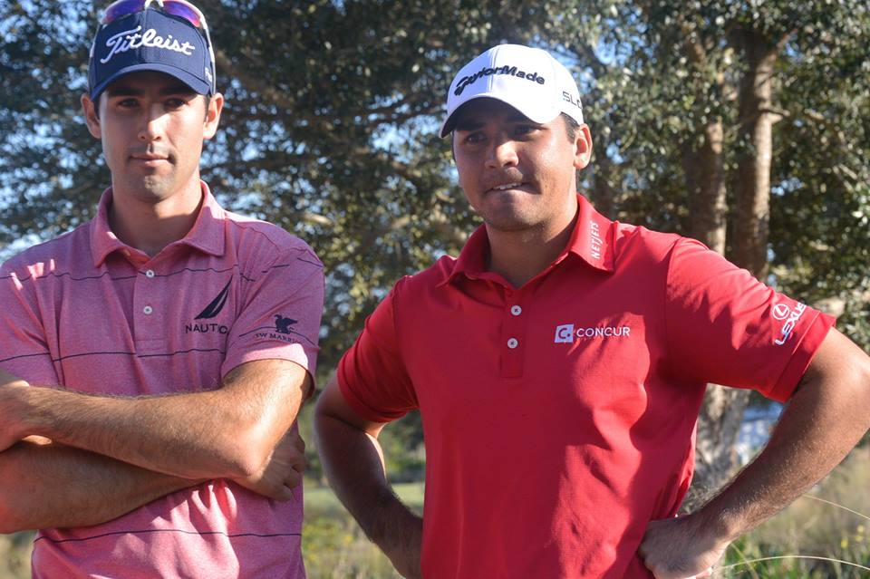 Cameron Tringale and Jason Day equal the Franklin Templeton Shootout tournament record with a 17-under par 55 to lead the first round by two shots. (Photo - www.golfbytourmiss.com)