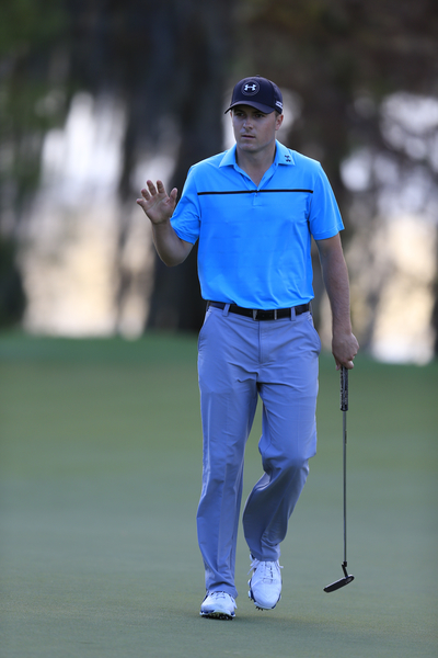 Jordan Spieth travels 9,336 miles from Sydney to Orlando to lead by one four days  after capturing the Australian Open.  (Photo - Fran Caffrey/www.golffile.ie).