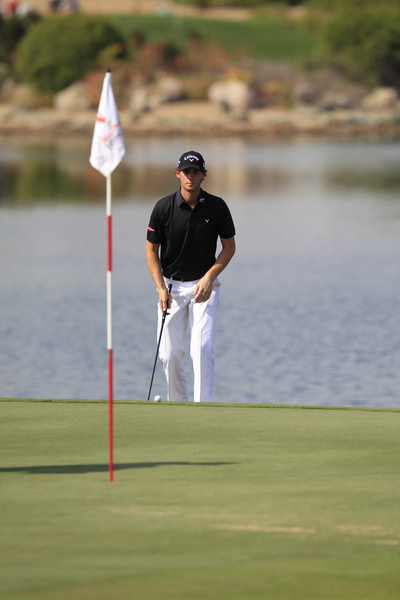 Callaway's Thomas Pieters retains second place with a round to play in the Abu Dhabi HSBC Championship.  (Photo:  Eoin Clarke/www.golffile.ie)