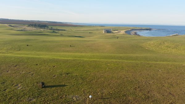 Crail Golfing Society - Opening tee shot of 2015.