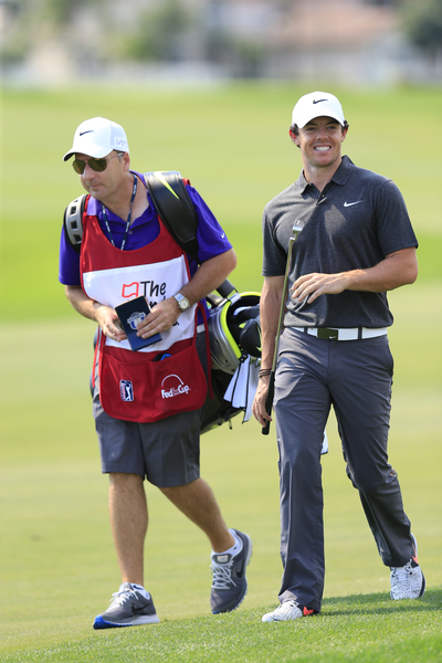 Rory McIlroy in good spirits during today's Honda Classic Pro-Am. (Photo - www.golfbytourmiss.com)