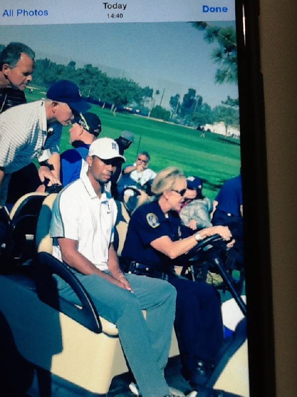 Tiger Woods withdraws from 2015 Farmers Insurance Open.