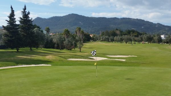 The 14th hole on the Beloura course.