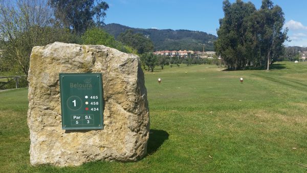 The first hole at Pestana Beloura.