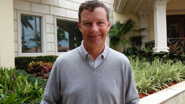 Acclaimed golf course designer Gil Hanse at last week's WGC - Cadillac Championship. (Photo - www.golfbytourmiss.com)