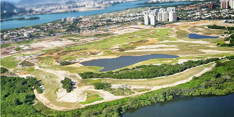 The Rio de Janeiro Olympic Games course.