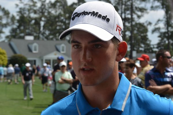British Amateur champion Bradley Neil after his practice round with Tiger Woods. (Photo - www.golfbytourmiss.com)