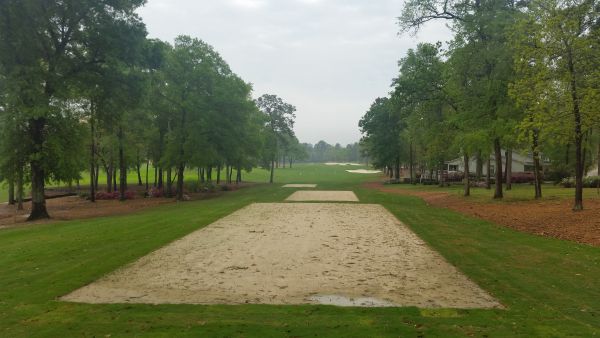 Looking down the 6th hole at BlueJack National.