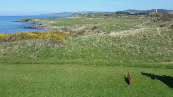 View off the 10th tee at Trump Turnberry.