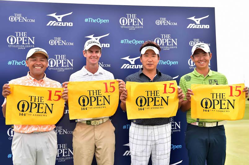 Taichi Teshima, Scott Strange, Tadahiro Takayama and Shinji Tomimura qualify for The Open.