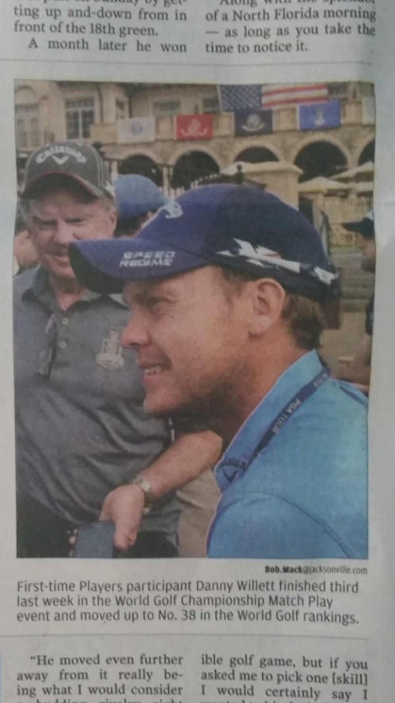 Bernie makes the Jacksonville papers