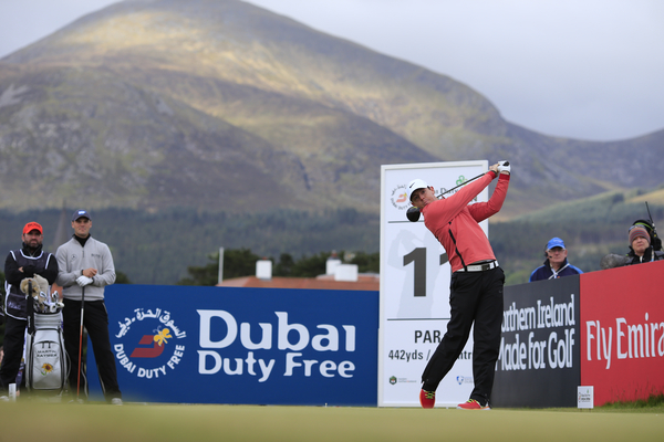 World No. 1 Rory McIlroy strong off the tees but the closer he got to the greens, the worse he played. (Photo - Eoin Clarke/www.golffile.ie)