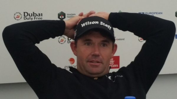 Padraig Harrington confirming he still has two bites remaining to qualify for next month's US Open. (Photo - www.golfbytourmiss.com)