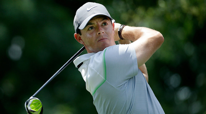 World No. 1 Rory McIlroy in a class of his own posting a PGA Tour career low of 61 to lead the Wells Fargo C'ship by four shots. (Photo - www.pgatour.com)