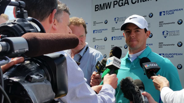 Rory McIlroy shoots a one under par 71 on the opening day in his defence of the BMW PGA Championship. (Photo - www.golfbytourmiss.com)