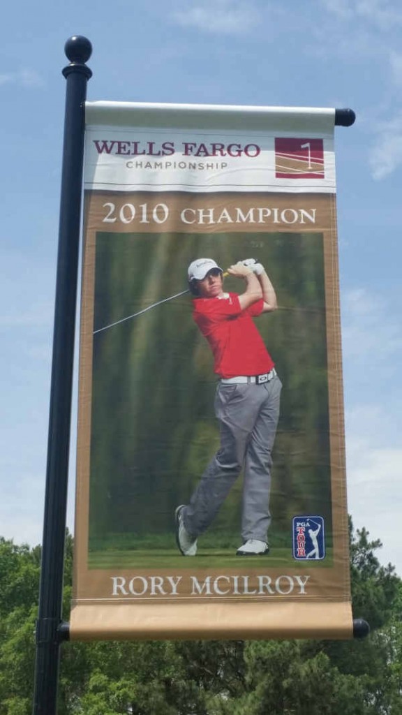 Rory McIlroy reminded of his achievement in 2010 at Quail Hollow - His first PGA Tour success.  