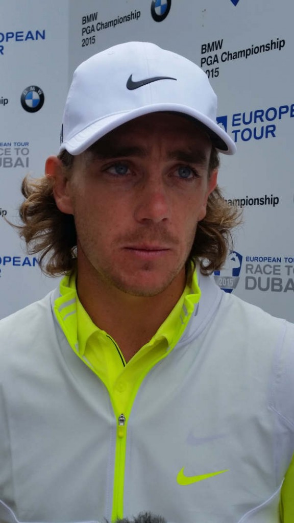 Tommy Fleetwood and his long hair getting more recognition than his golf game he says.