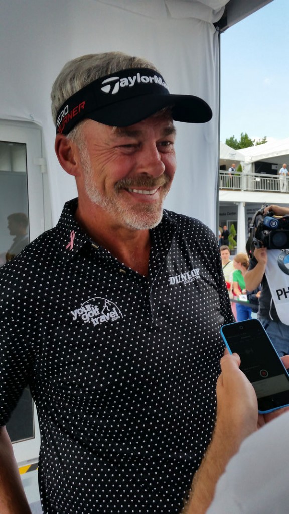 Darren Clarke to join fellow Ulsterman Michael Hoey in Moscow later this year.  (Photo - www.golfbytourmiss.com)