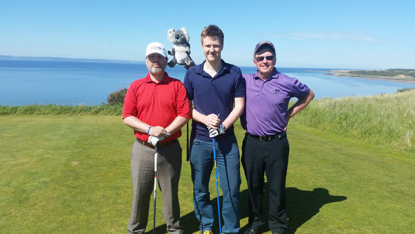 Playing partners Lauren, 'Ted' The Koala, Graham & Bernie.