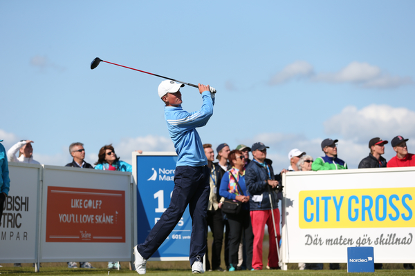 Swedish amateur Marcus Kinhuit shares the lead after the opening day of the Nordea Masters. (Photo - David Lloyd/www.golffile.ie)